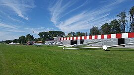 Banner 60 Jahre Flugplatz Kirchdorf / Tag der offenen Tür