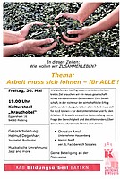 Logo Thema: Arbeit muss sich lohnen – für ALLE !