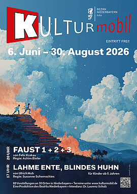 Banner KULTURmobil Saal an der Donau - Tournee 2026