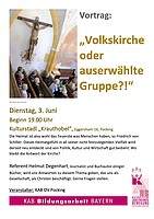 Logo „Volkskirche oder auserwählte Gruppe?!“