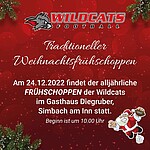 Logo Traditioneller Weihnachtsfrühschoppen der Kirchdorf Wildcats