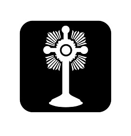 Banner "Tag der ewigen Anbetung"