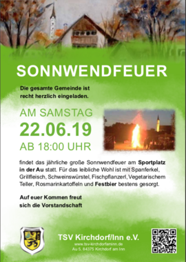 Banner Sonnwendfeier